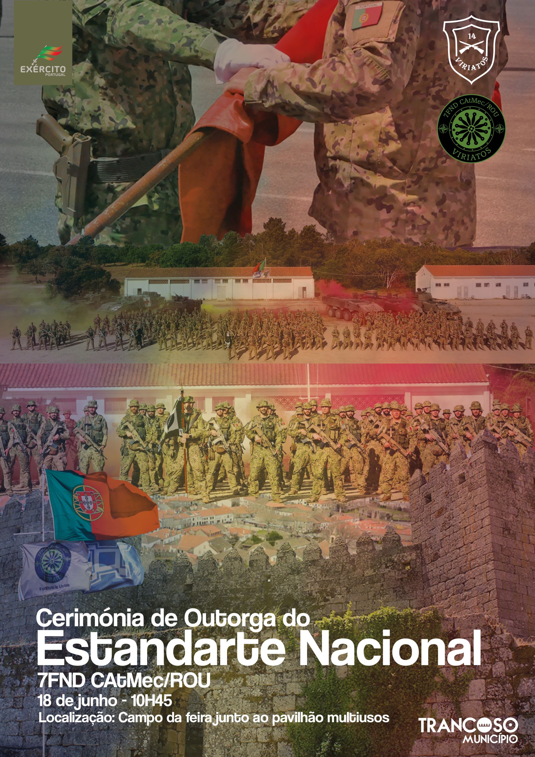 Cerimónia Militar 18 De Junho Trancoso