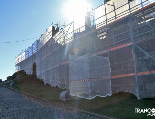 Obras de consolidação estrutural da muralha norte e Portas do Carvalho