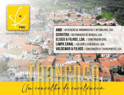 Carta de felicitação a todas as empresas do concelho distinguidas com o estatuto de PME Excelência 2024