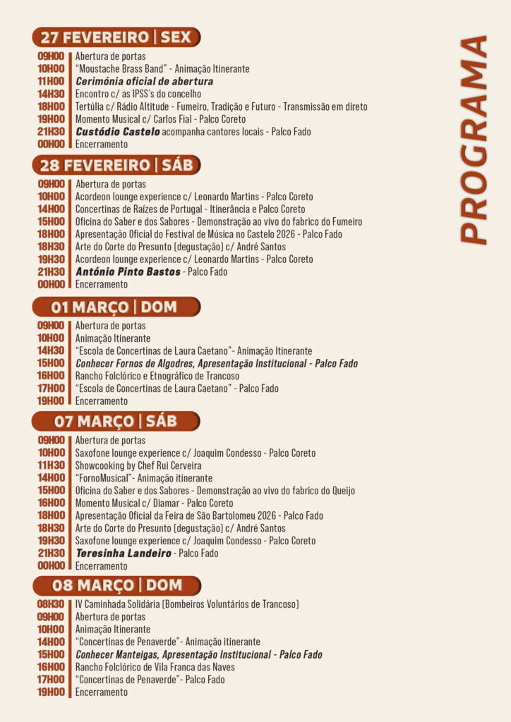 Flyer PROGRAMA