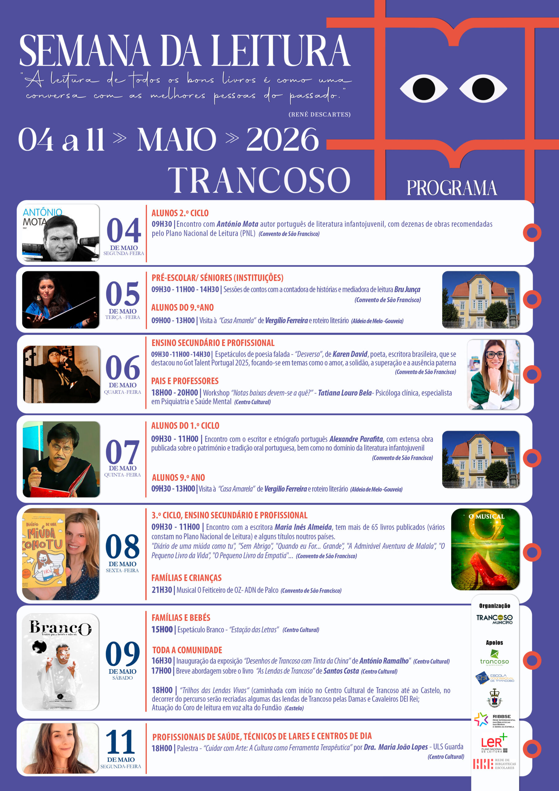 Cartaz Semana Leitura Final