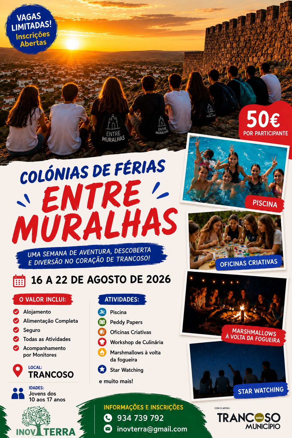 Flyer Colonias De Ferias