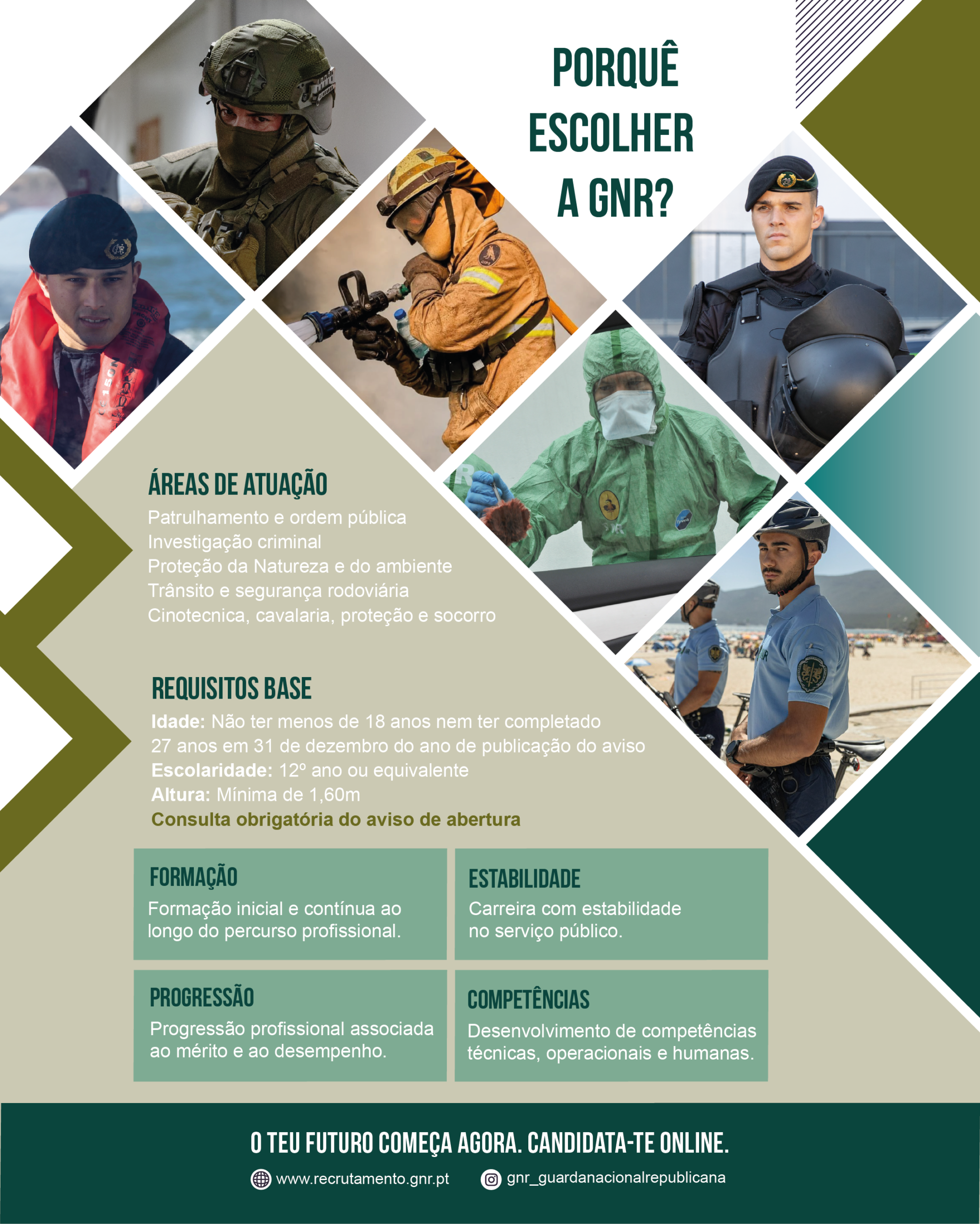 Flyer Redes Recrutamento Verso